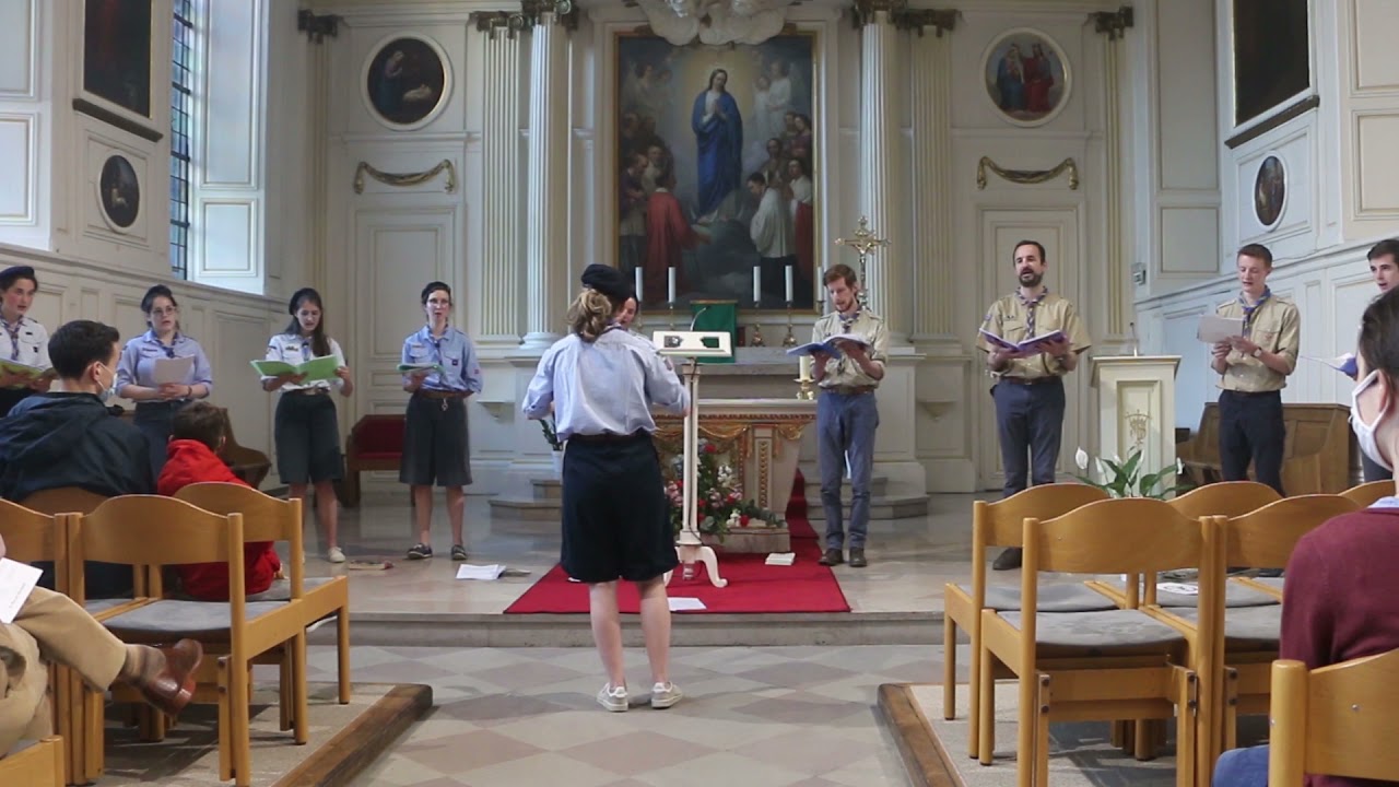 Le petit curé - Chorale Saint Augustin - Guides et Scouts d'Europe de Strasbourg