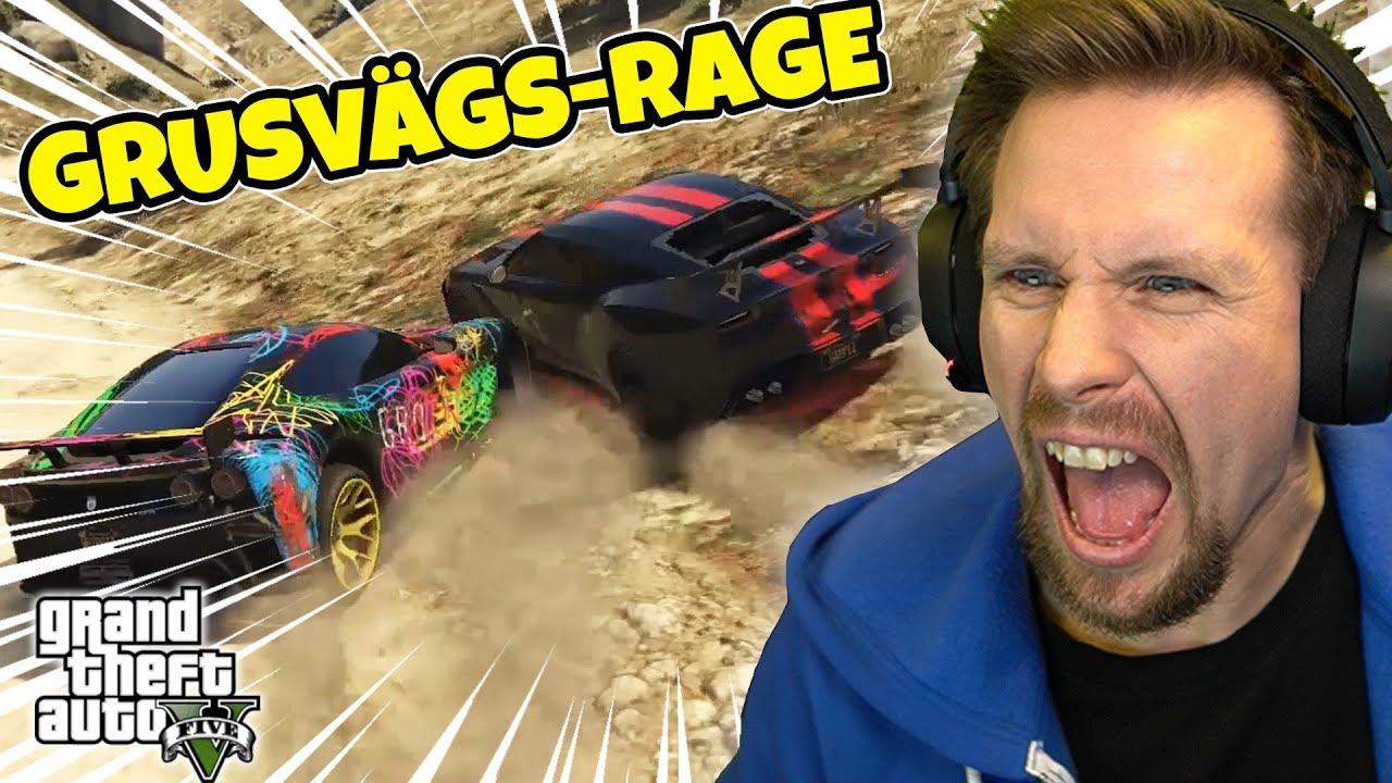 RAGE PÅ GRUSVÄGEN I GTA 5 | SoftisFFS HATAR ALLT!