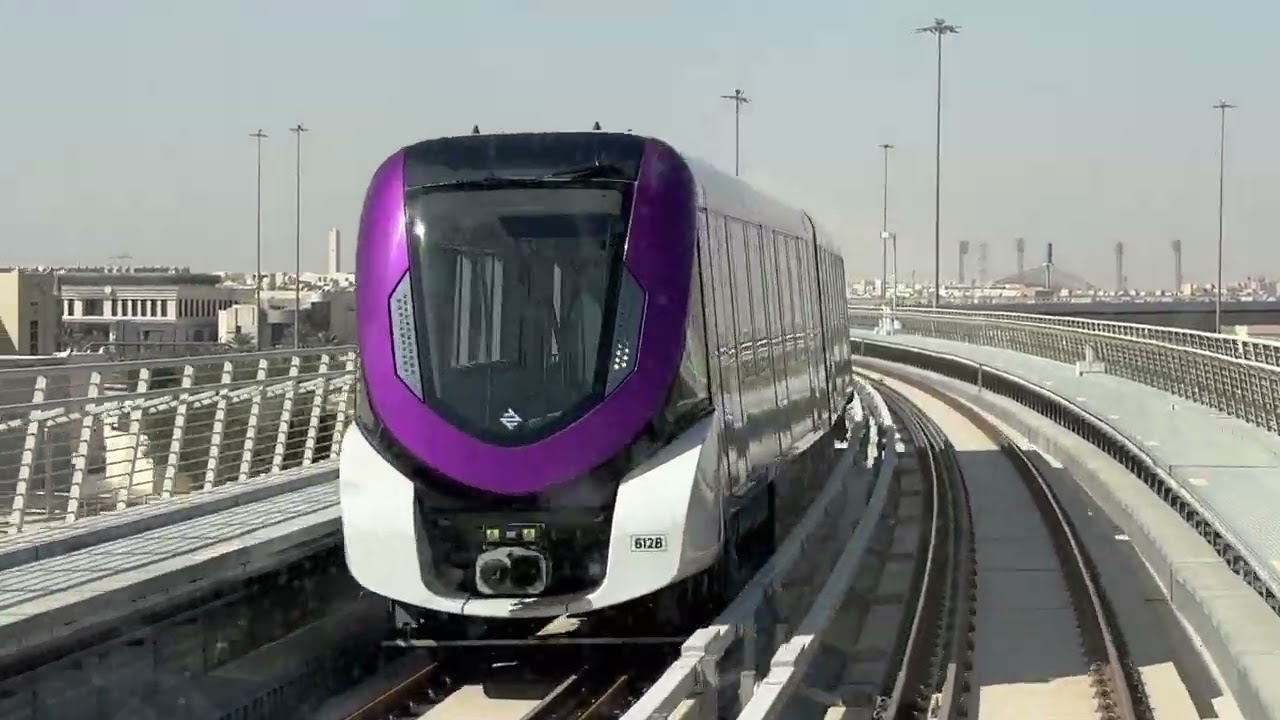 🚇 Exploring Riyadh Metro Purple Line | The Future of Travel in Saudi Arabia!