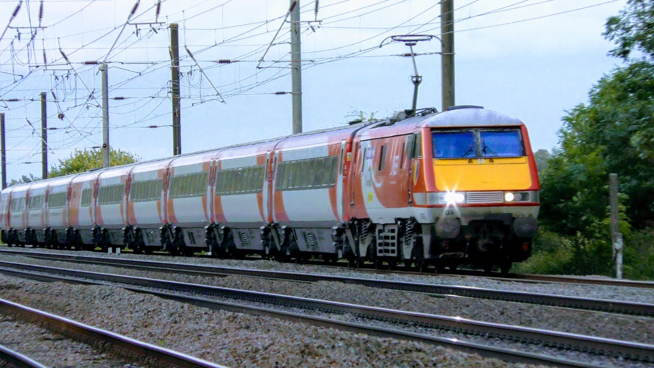 *STORM BRONAGH* Evening Peak at Lolham Crossing, ECML | 21/09/18