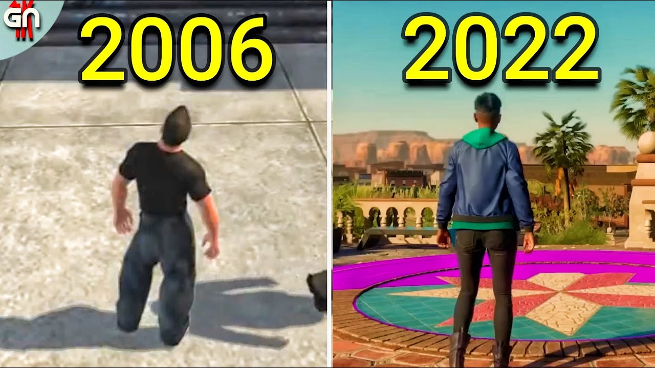 Evolution of Saints Row [2006-2022]