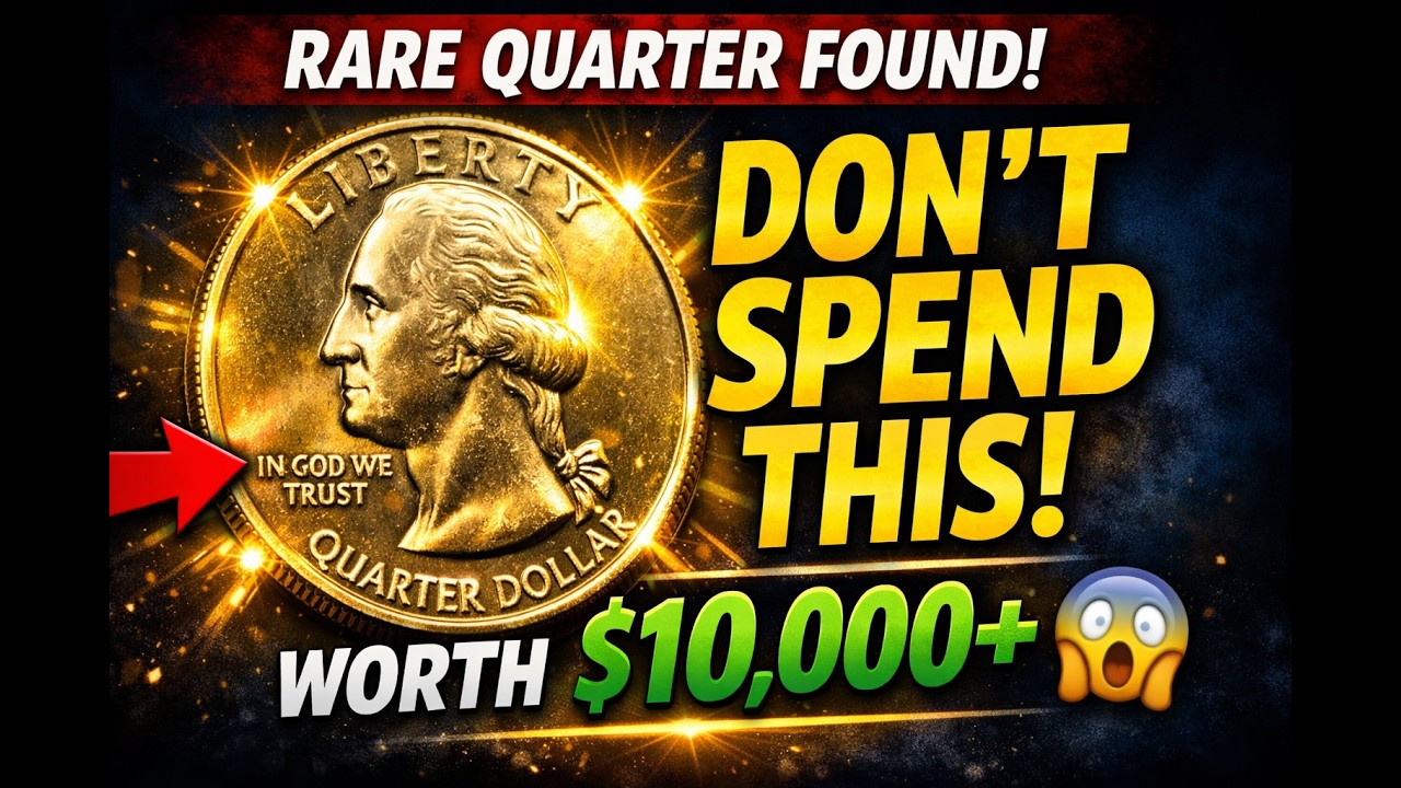 Rare Quarter Dollar Found in Pocket Change &ndash; Value Will Shock You!