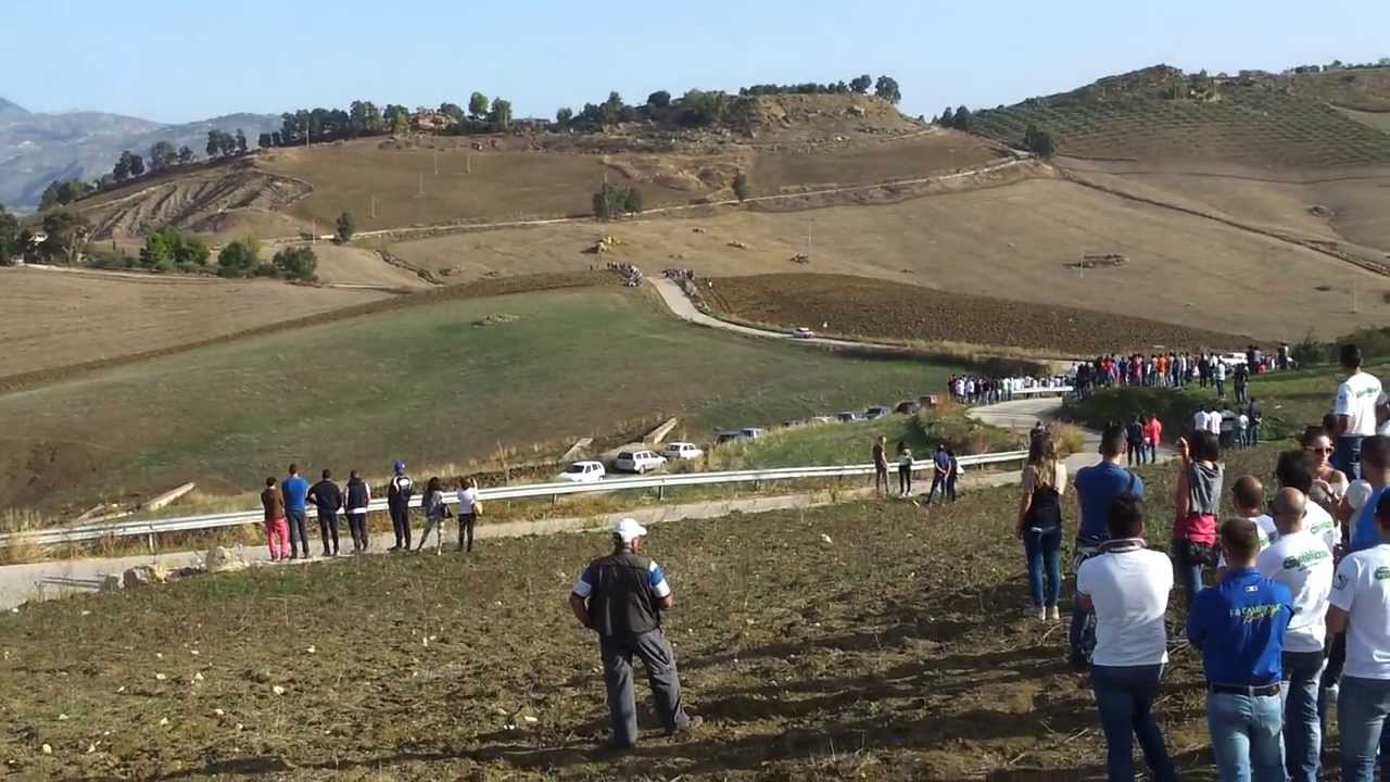 Fabaria Rally 14/10/2013 PS2 Aragona + Crash Oieni-Caputo minuto 7:32