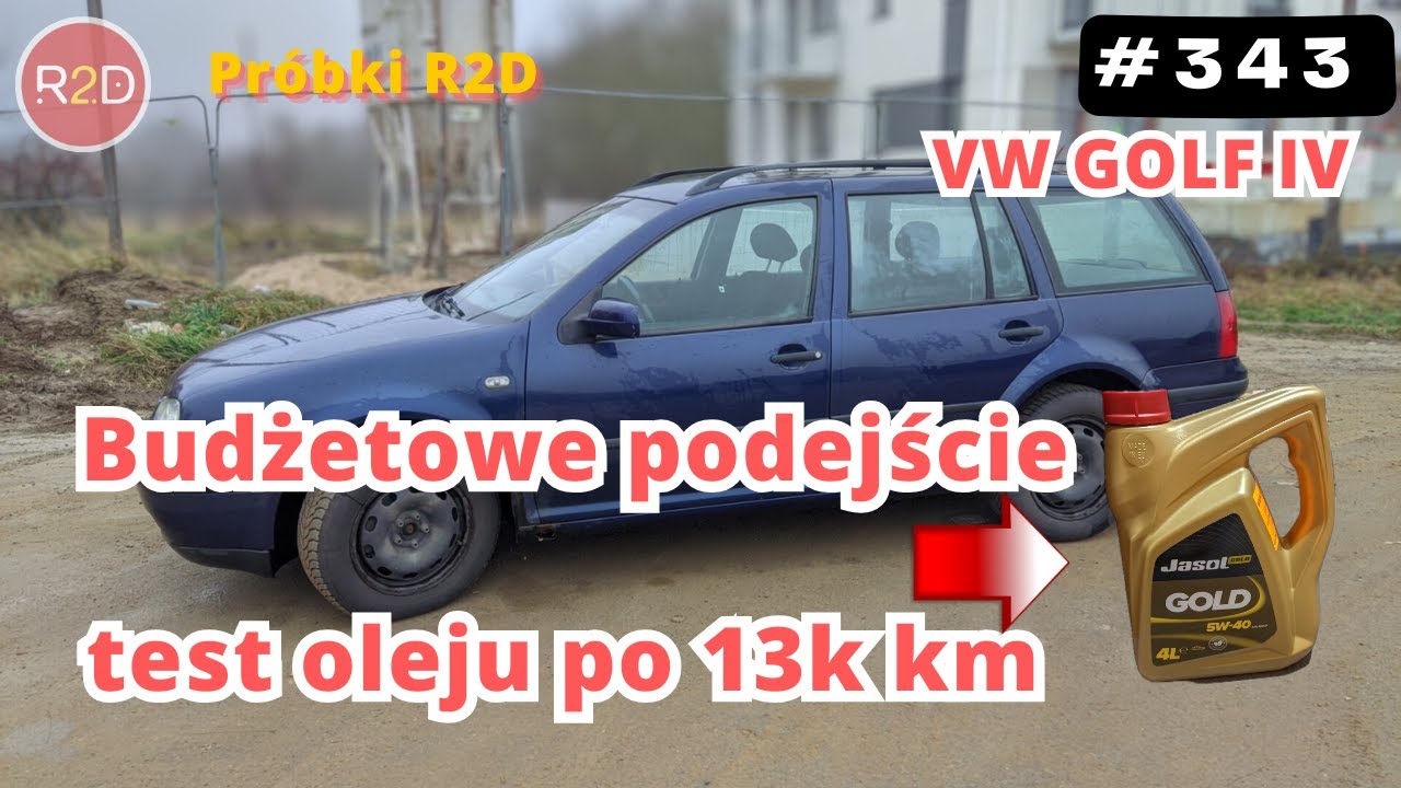 Co się dzieje z tanim 5W40 po 13 tysiącach przebiegu? Polski olej #343
