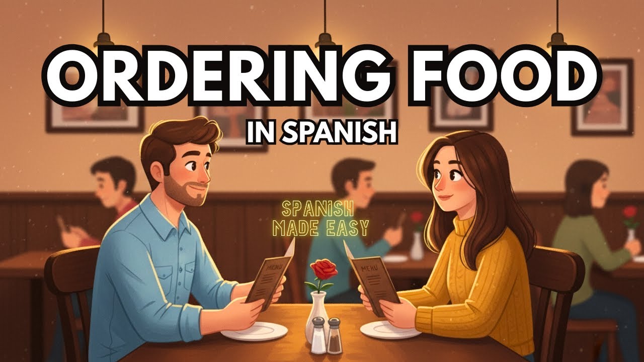 How to Order Food in Spanish | Simple Phrases for Beginners