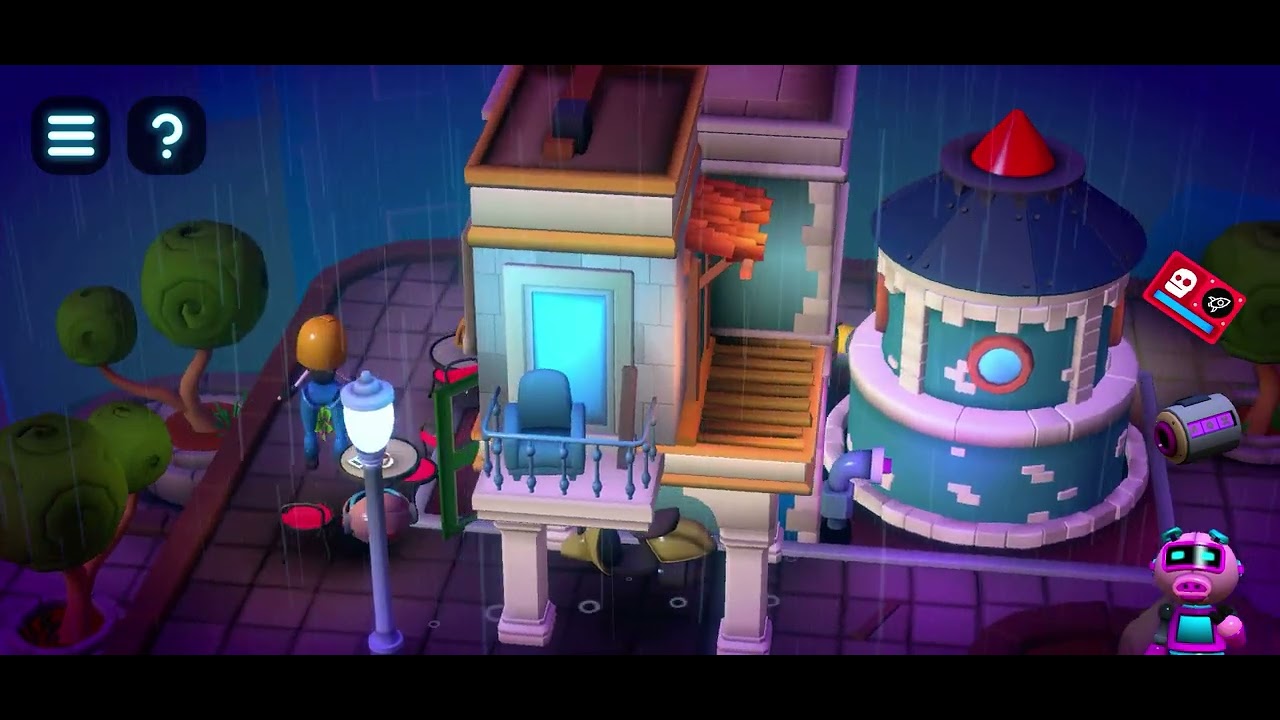 Tiny Robots Portal Escape. Stormy Days Ahead - Part 1.