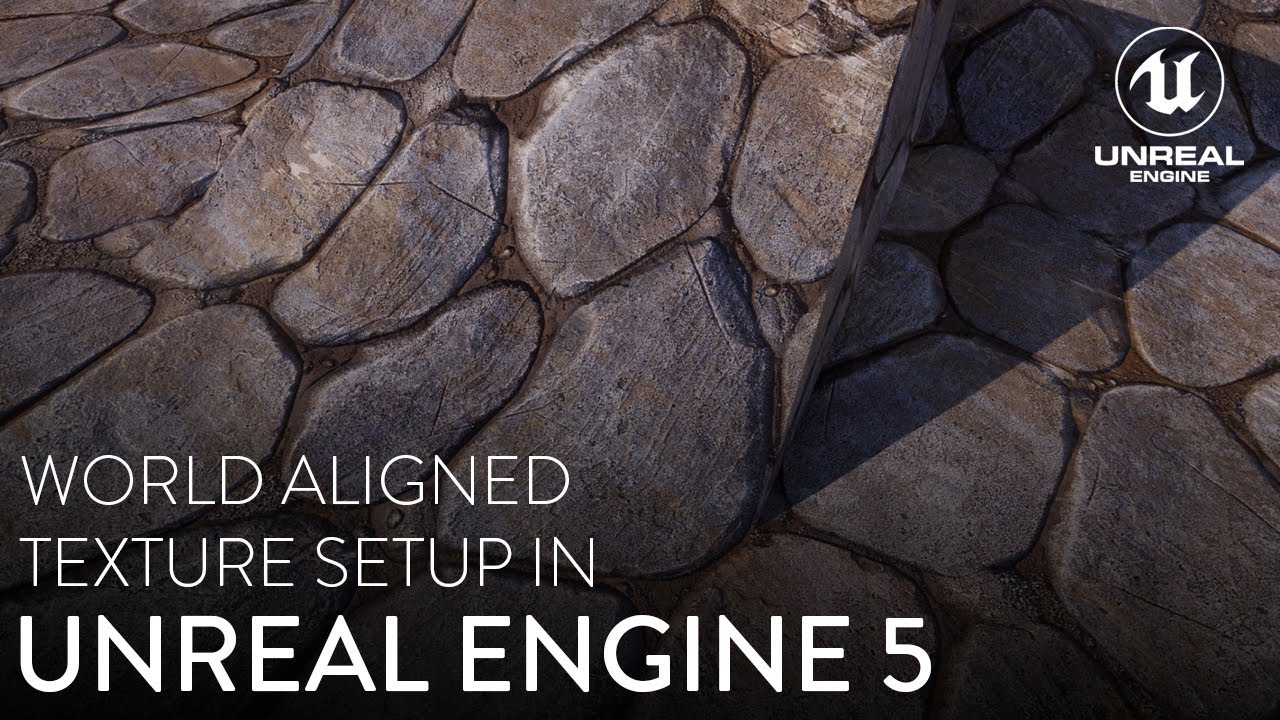 Настройка текстур, выровненных по миру, в Unreal Engine 5