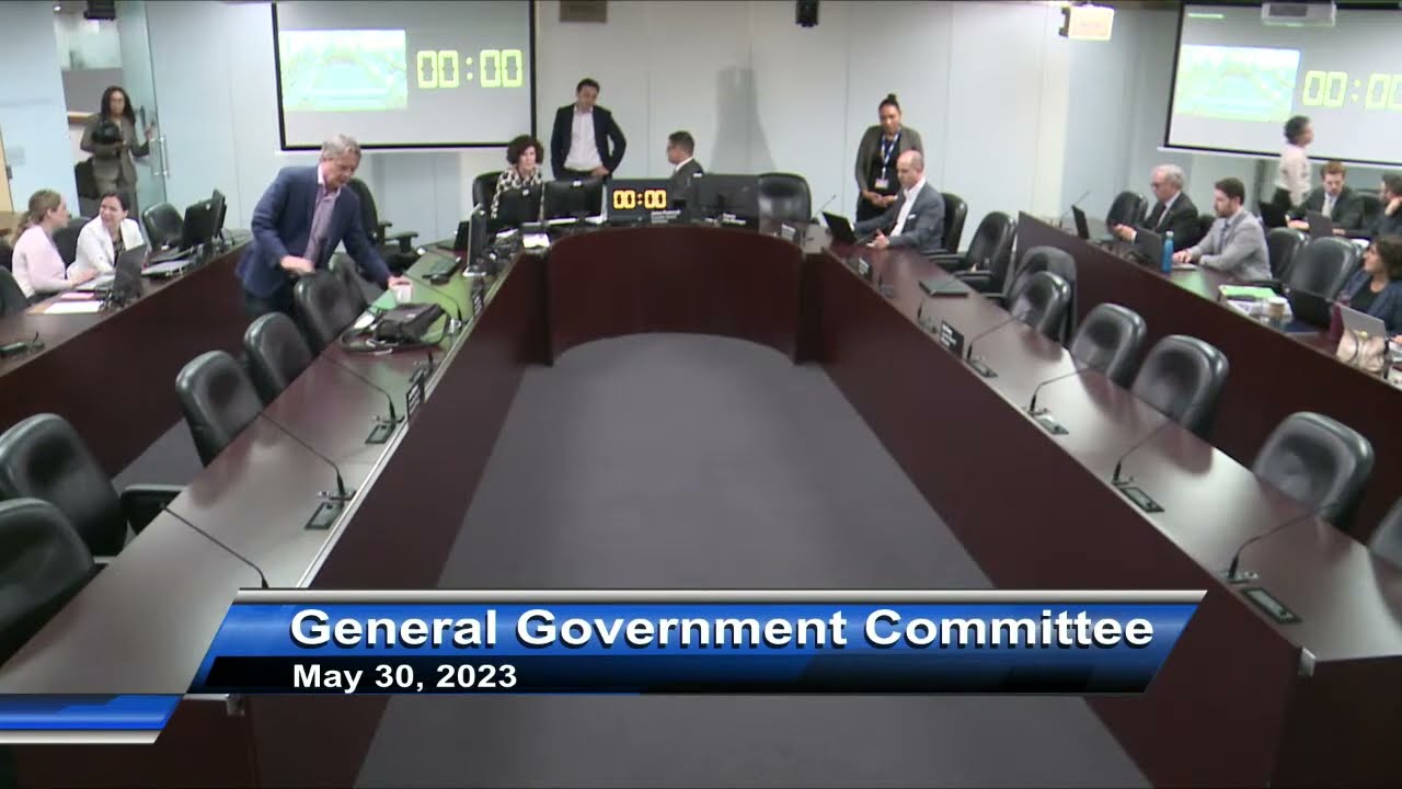 General Government Committee - May 30, 2023