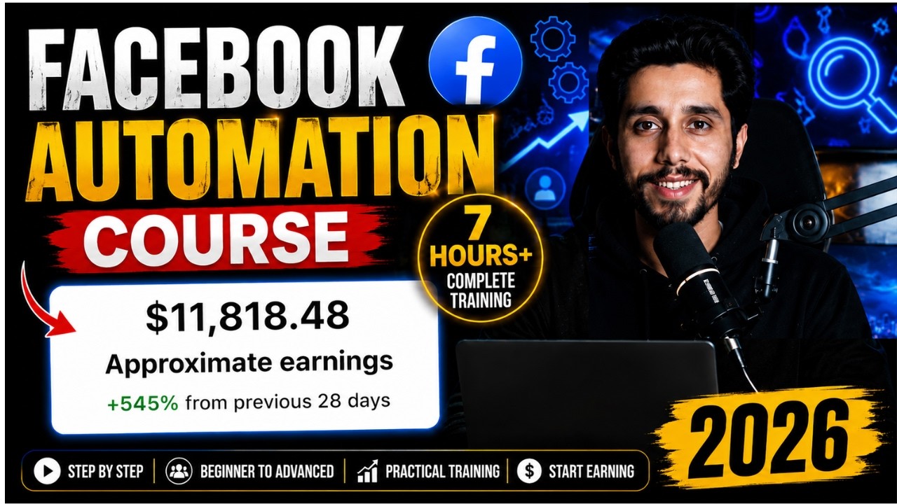 Facebook Automation Full Course | Beginner to Advanced | Complete Step-by-Step Guide (2026)