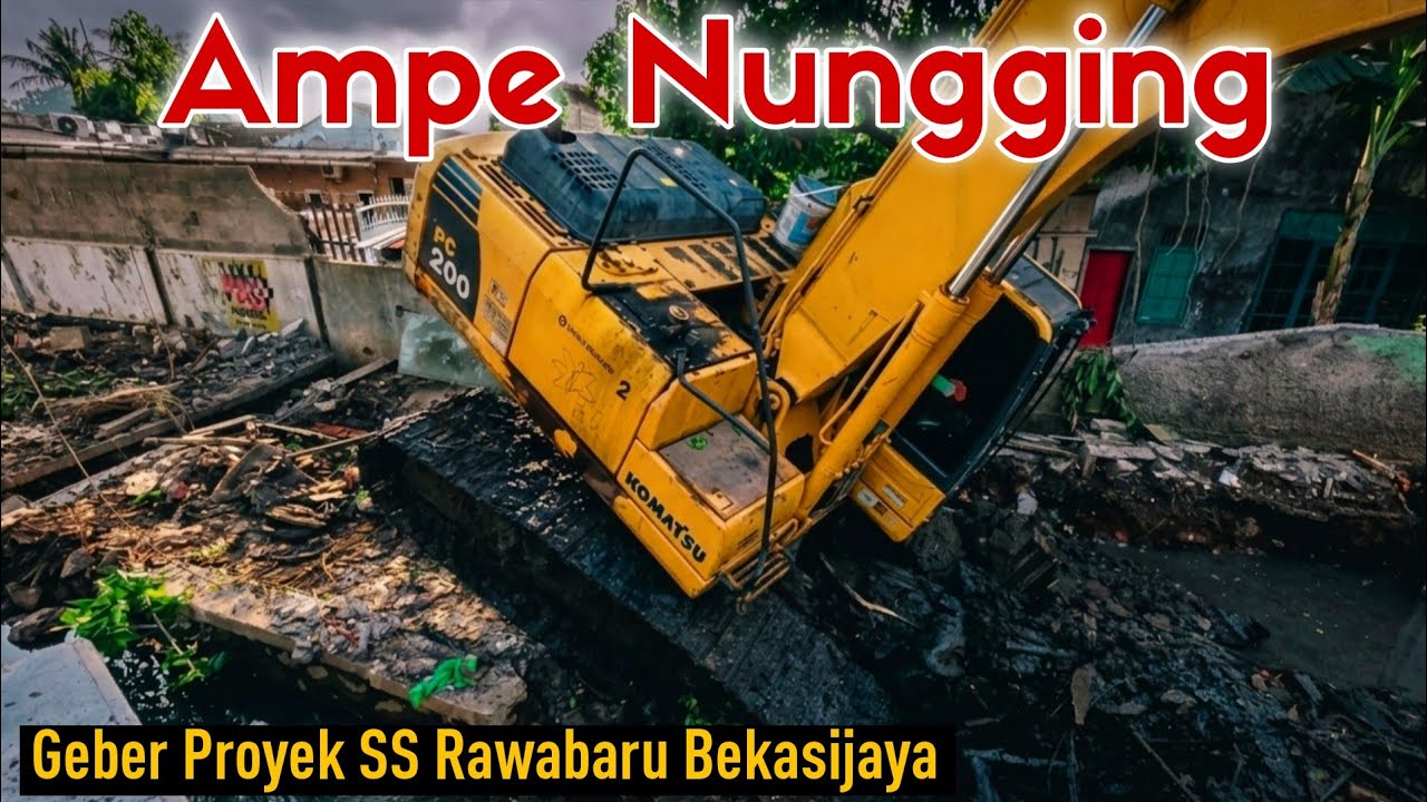 INSTALASI UDITCH DRAINASE JALAN BARU BEKASI JAYA KELANJUTAN PROGRAM KDM