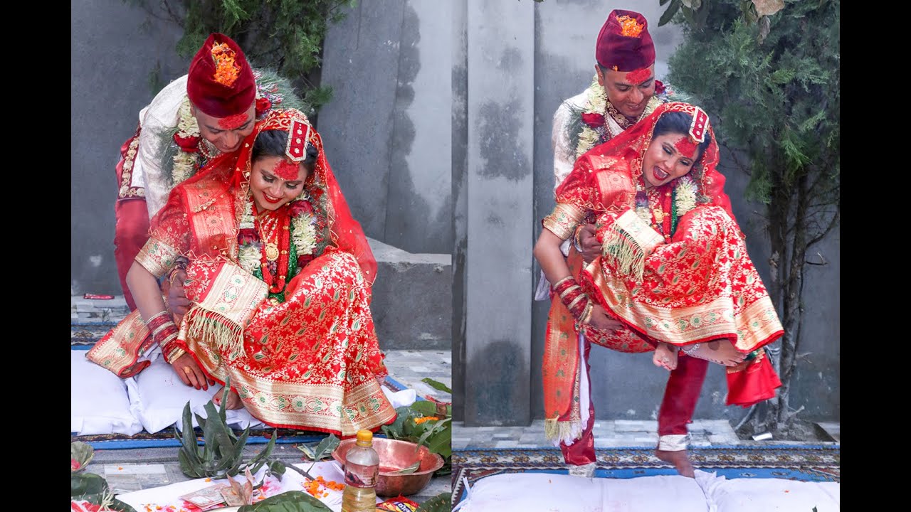Nepali Wedding Highlights  Sobars Weds Radha