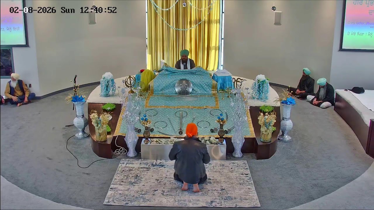 Gurdwara Sahib Kansas Live Telecast Sunday  Diwan Feb 08, 2026