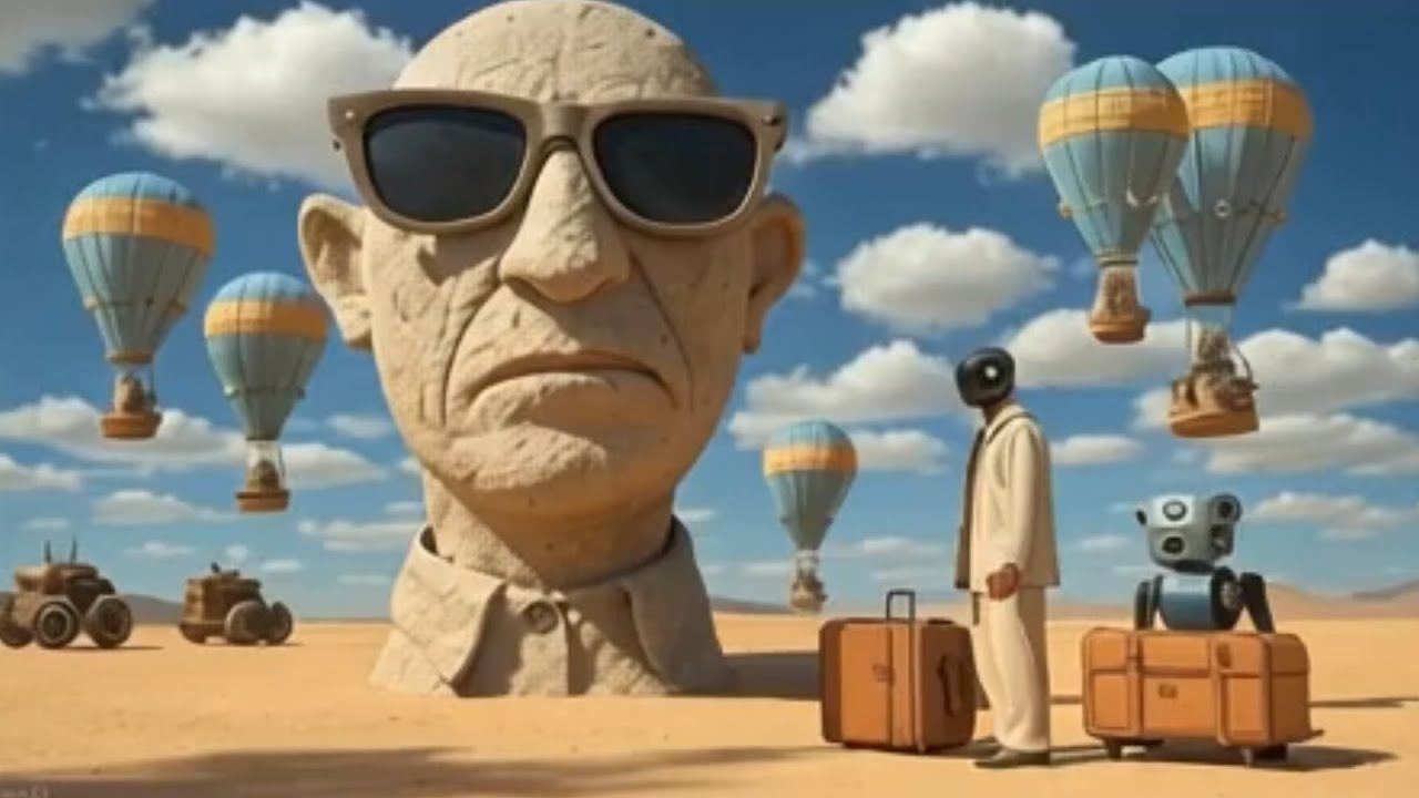 Echo of Time | Surreal Worlds Where Machines Remember The Human