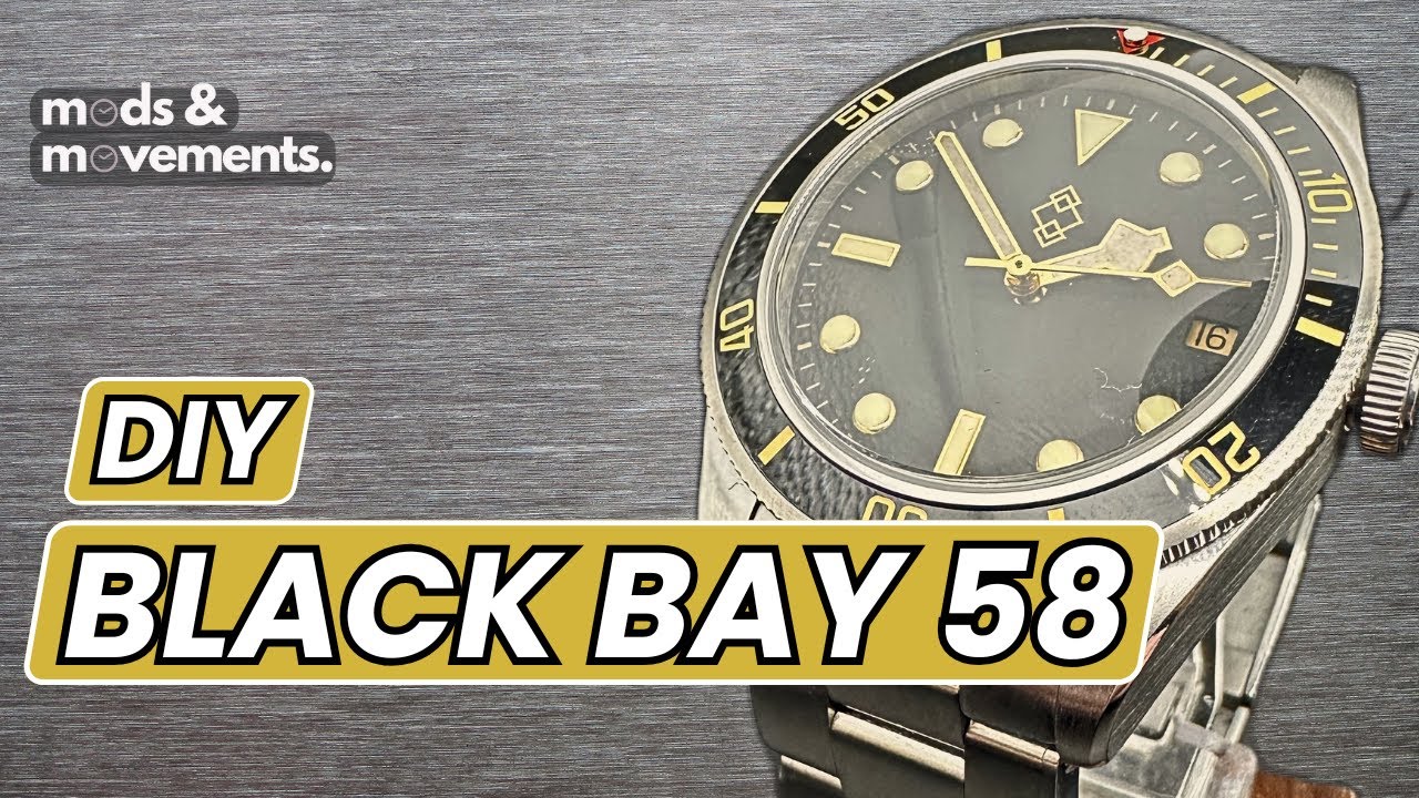 Black Bay 58 Homage своими руками | Сборка PT5000 Tudor Mod