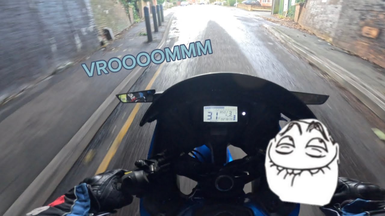 🏍️💨🏍️💨 Heading to Work| GSXR 125 AKRAPOVIC + LXR 125 BLACK WIDOW [4K]