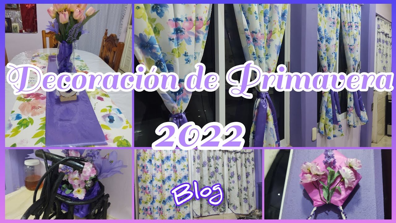 Blog 😉 y mi Decoraci&oacute;n de Primavera 2022
