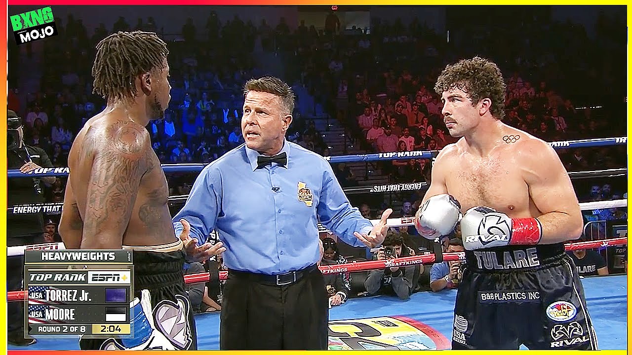 Richard Torrez (USA) vs Brandon Moore (USA) - KNOCKOUT, BOXING HD