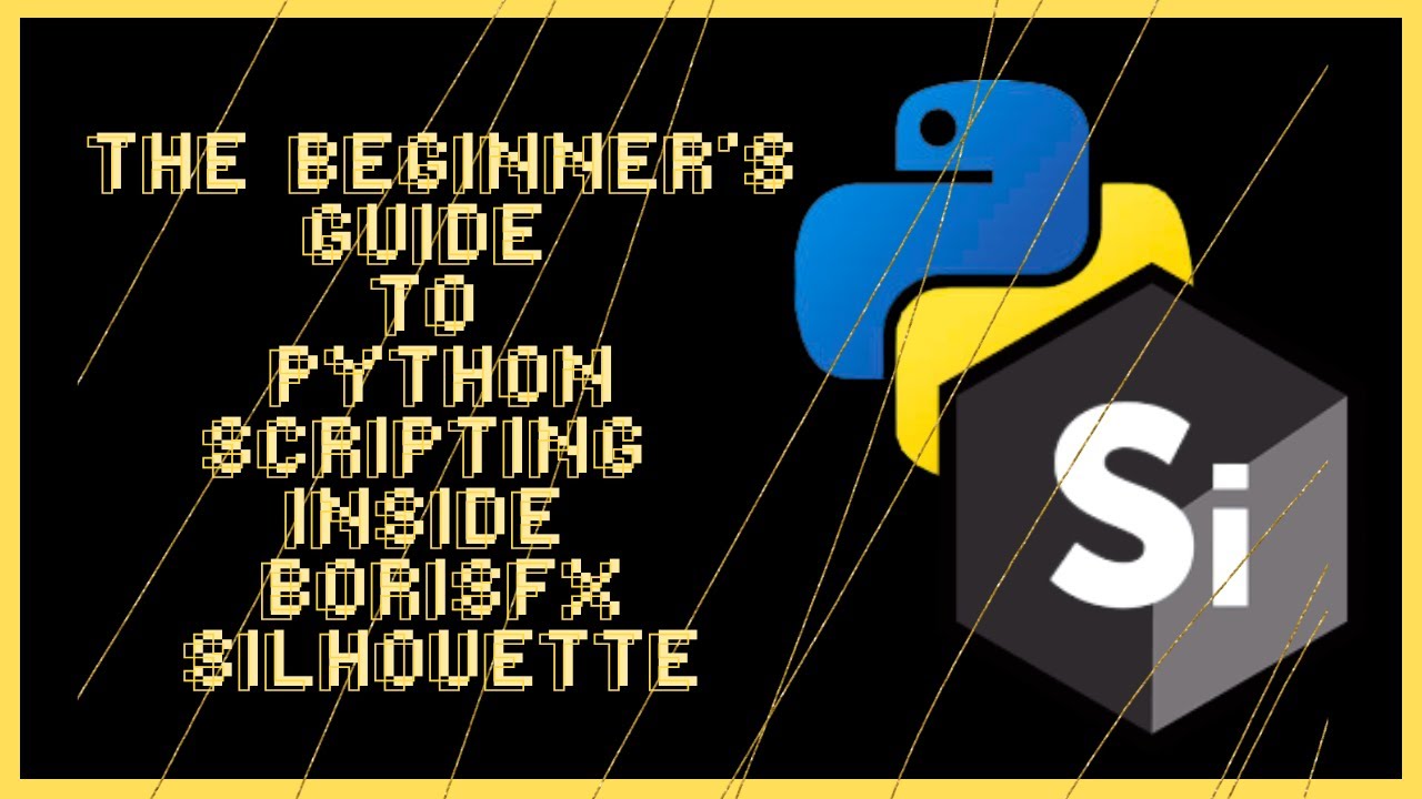 The Beginner's Guide to Python Scripting inside BorisFX Silhouette #borisfx #vfxartist #vfx
