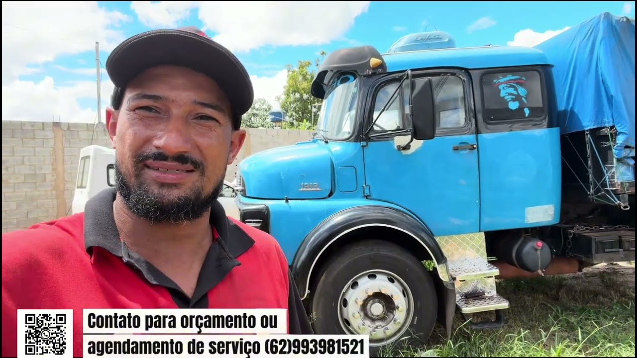 1313 com kit cervo de embreagem a ar da Redexcar e novo sistema de automação Eletro Peneumatica   