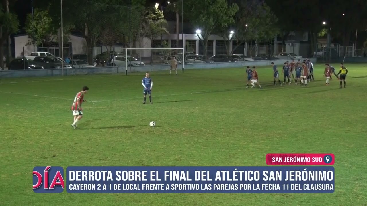 San Jer&oacute;nimo 1-2 Sportivo, 11&ordf; fecha Torneo Clausura 2025 1&ordf; Divisi&oacute;n LCF