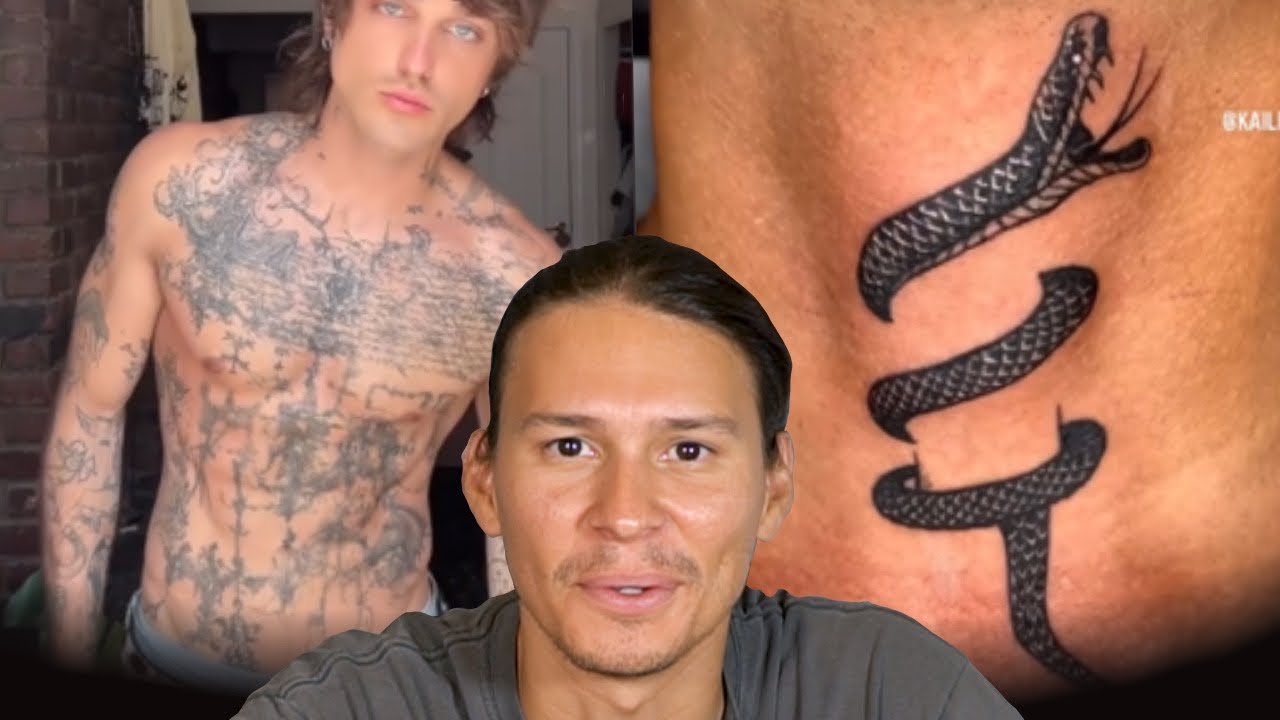 Реакция на самую раздражающую татуировку в TikTok