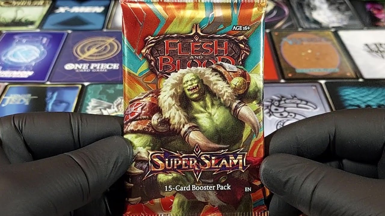 Flesh and Blood TCG - Super Slam ENG booster pack opening