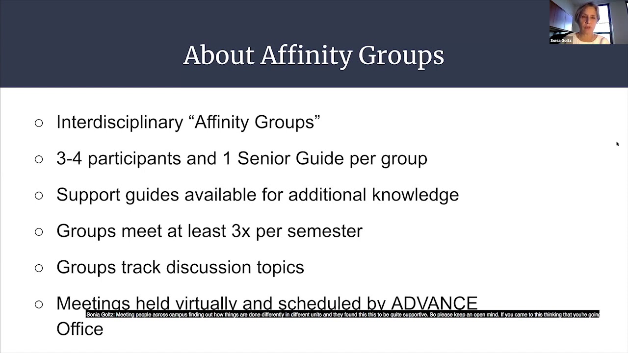 ACM Orientation- Affinity Group Members Session