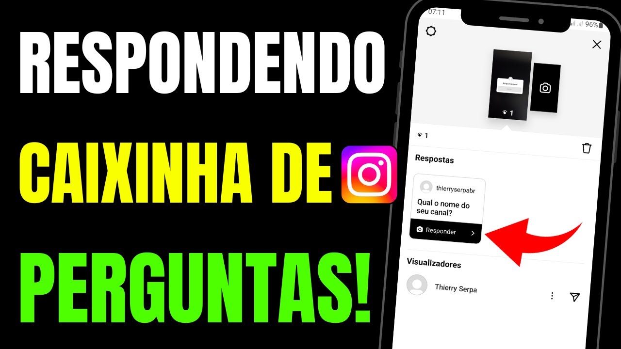 Como RESPONDER CAIXA de PERGUNTAS do INSTAGRAM