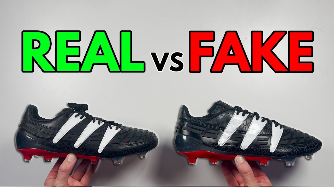 НАСТОЯЩИЕ ИЛИ ПОДДЕЛКА! СРАВНЕНИЕ ФУТБОЛЬНЫХ БУТС ADIDAS PREDATOR 1994 REMAKE! (БУТСЫ)