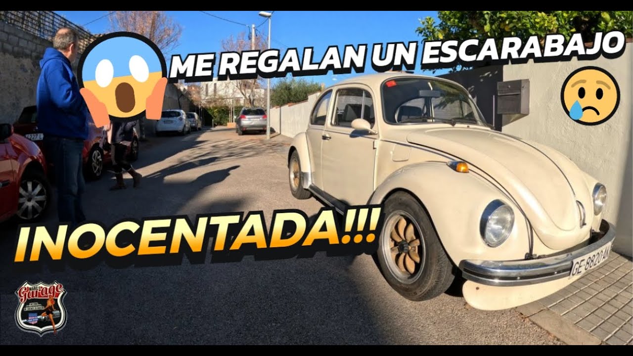 Vaya tomadura de pelo con este regalo, un Volkswagen Escarabajo 1303
