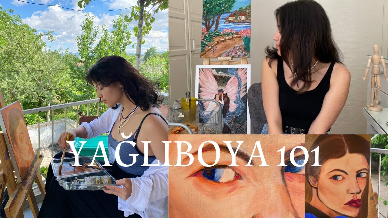 YAĞLIBOYA 101//malzemeleri,yapılışı,tavsiyeler😽😽