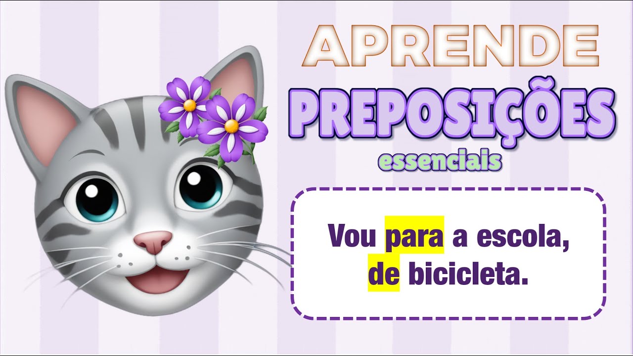 GRAMÁTICA - 📘 Preposições Essenciais | O que é uma preposição?  Qual a sua função? #gramaticabasica