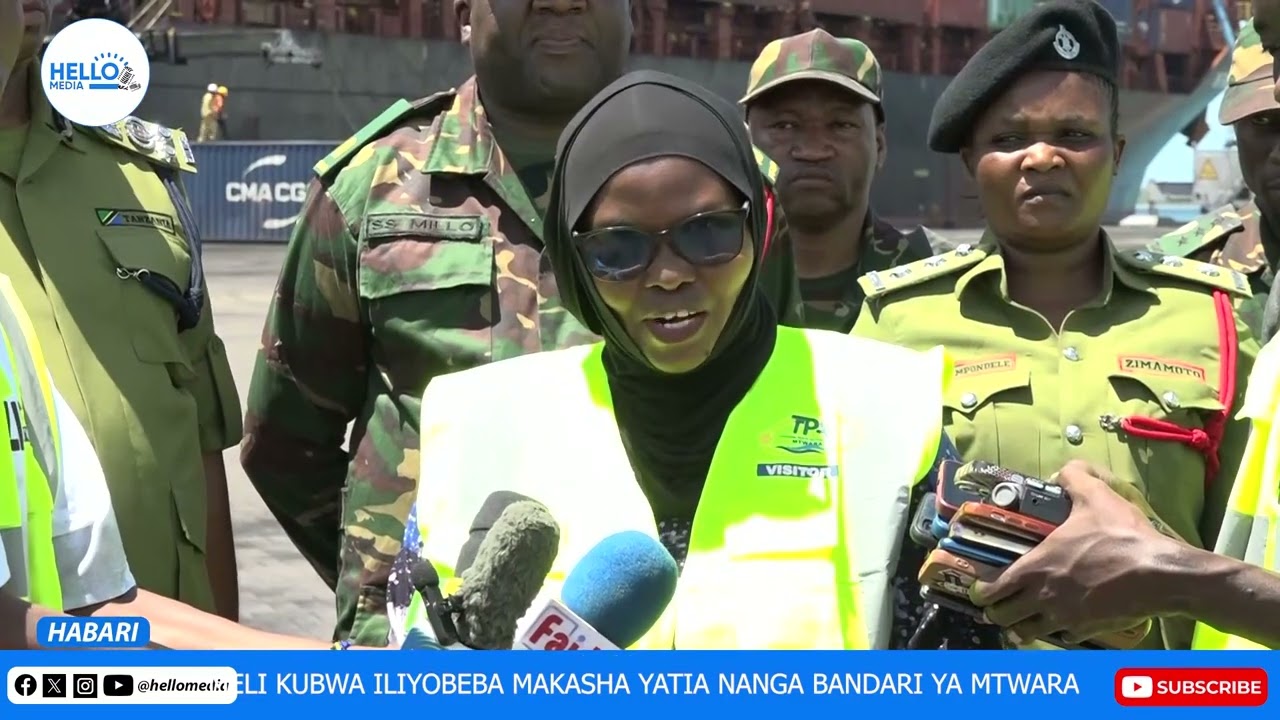 BANDARI YA MTWARA YAANDIKA HISTORIA MPYA UJIO WA MELI KUBWA