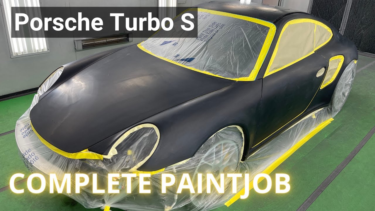 Wrecked 997.2 Porsche TURBO S - Repaired and Painted after Accident!