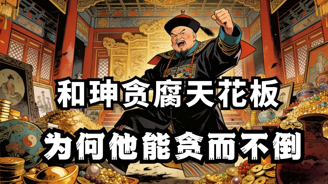 和珅贪腐天花板：为何他能贪而不倒，成为乾隆朝特例？ |  睡前历史故事
