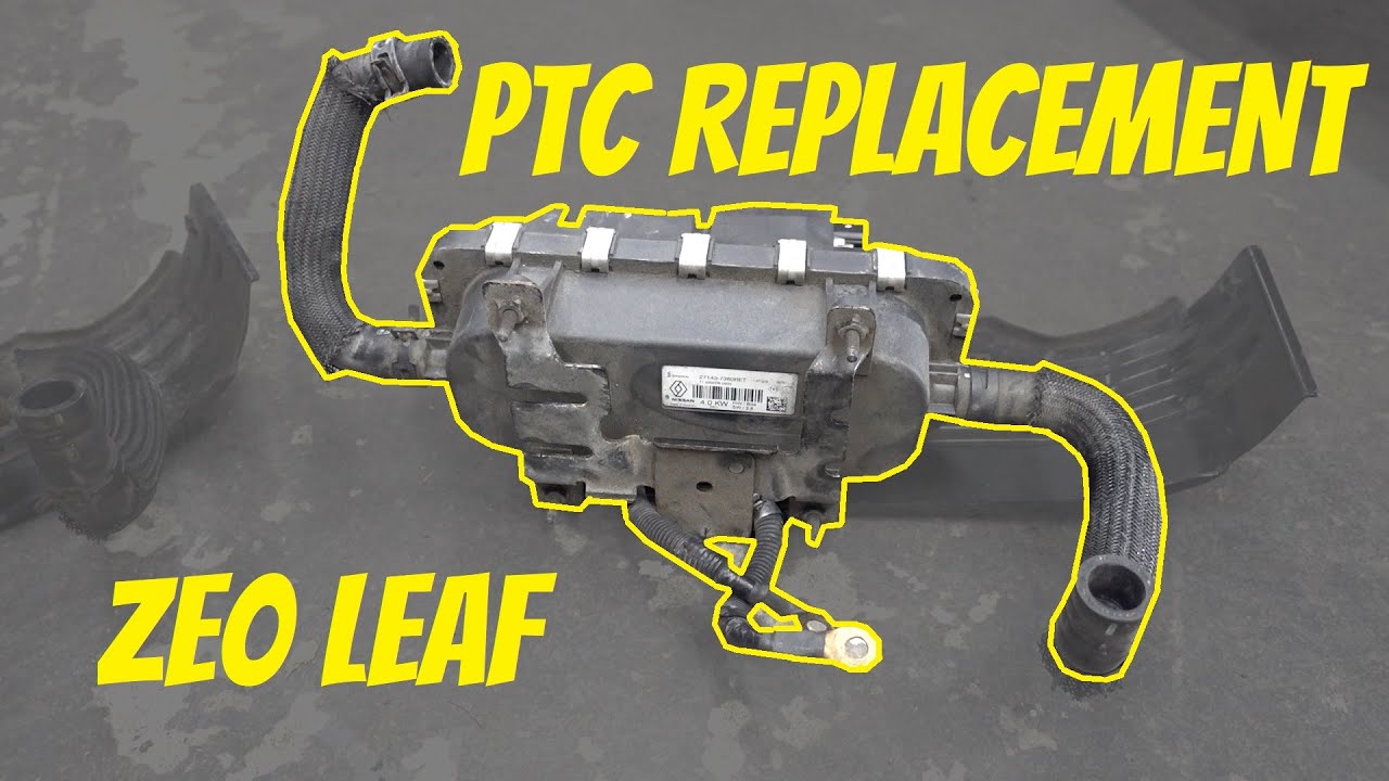 Замена PTC-нагревателя Nissan LEAF ZE0
