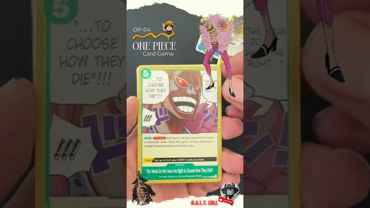 Opening OP04 One Piece Card Game #onepiece #anime #opening #luffy #tcg #zoro @Haltcoll