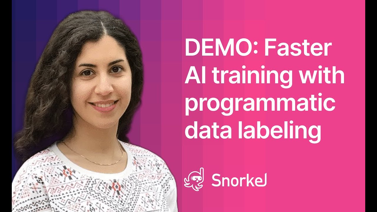 How to Accelerate AI Training With Programmatic Data Labeling: Snorkel Flow Demo