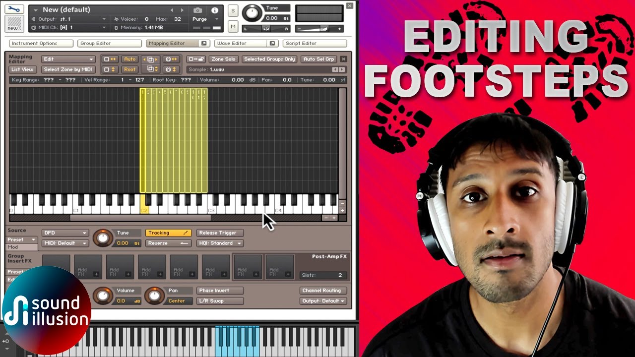 Editing Foley Footsteps In Logic pro - Behind The Scenes PT 2