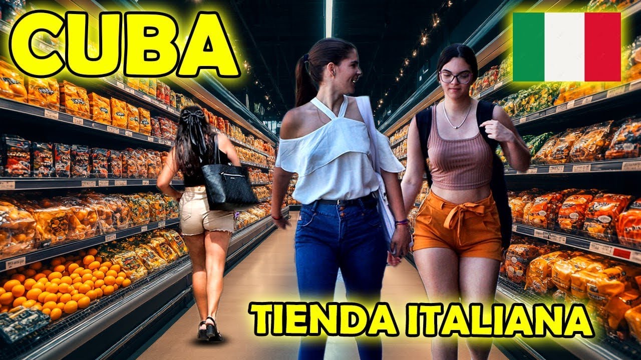 ASÍ es el PRIMER SUPERMERCADO ITALIANO🇮🇹de CUBA🇨🇺