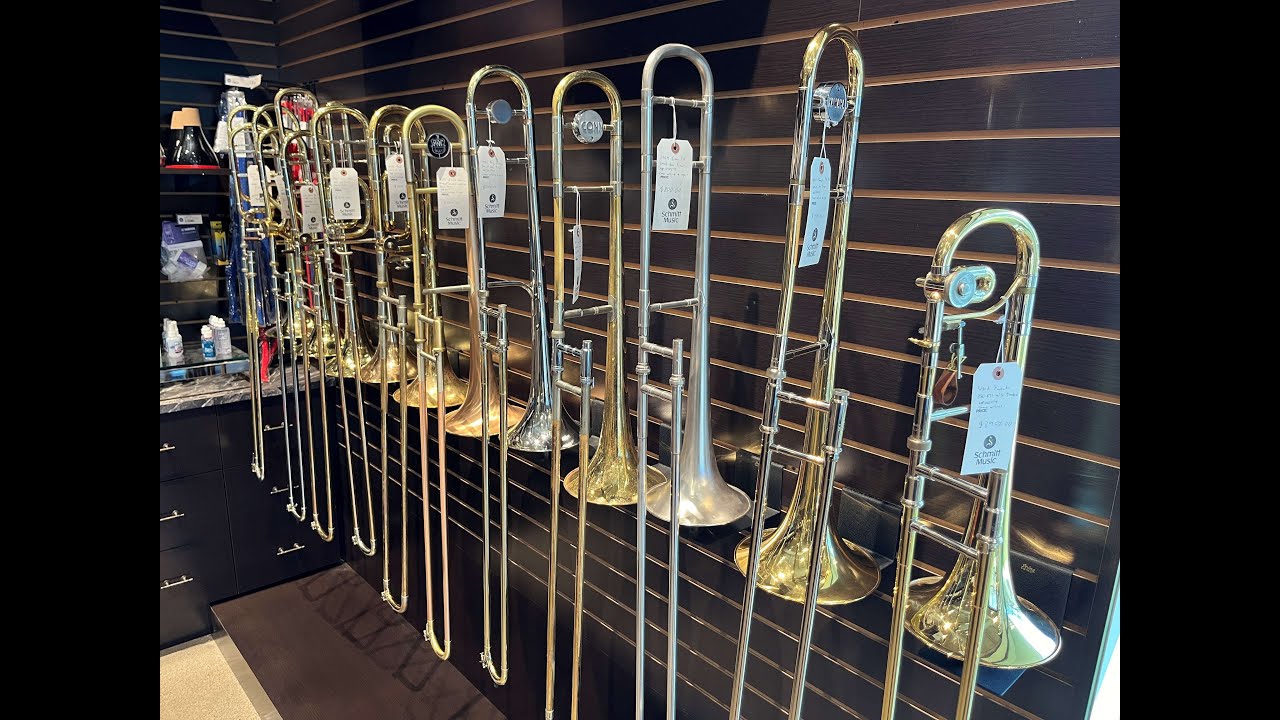 COOL USED TROMBONES! April 2024 Shop Update