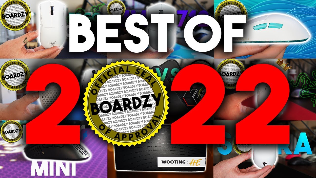 2022 Seal of Approval Roundup! BEST Mice of The Year