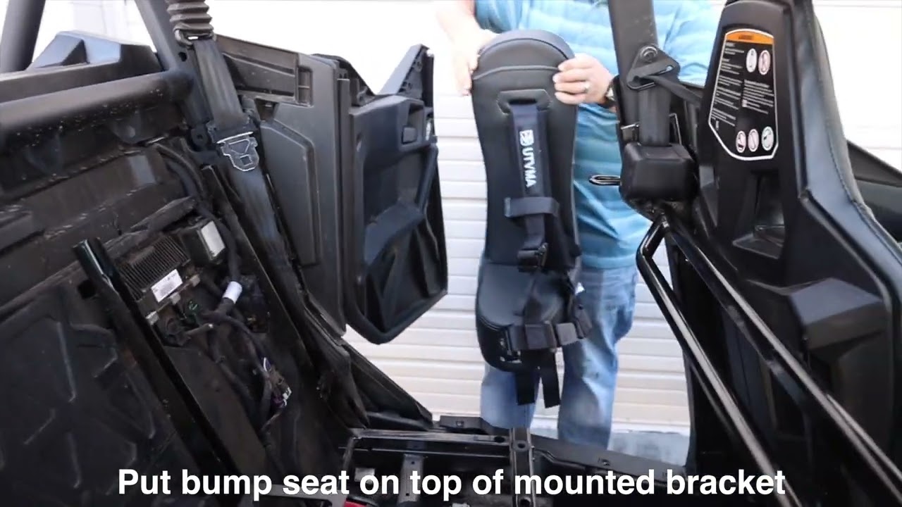 CAN AM COMMANDER/MAVERICK SPORT/TRAIL Front/Rear BUMP SEAT INSTALL