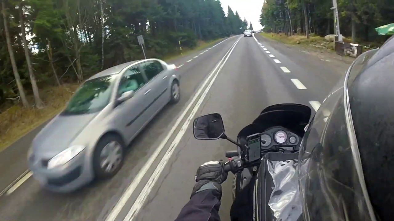 Szklarska Poręba - Jakuszyce  Yamaha TDM 850 4tx *GoPro*