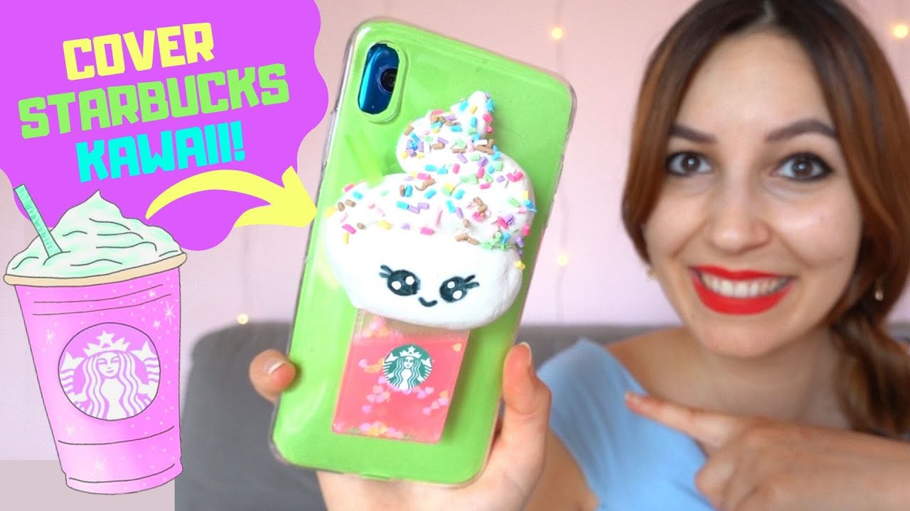 FACCIO UNA COVER BIBITA KAWAII! *DIY starbucks phone case*