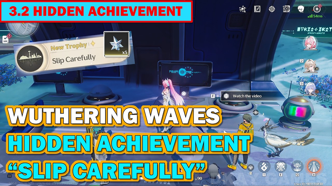 [WUTHERING WAVES] How to Unlock &ldquo;Slip Carefully&rdquo; Hidden Achievement &ndash; Wuthering Waves 3.1 Guide