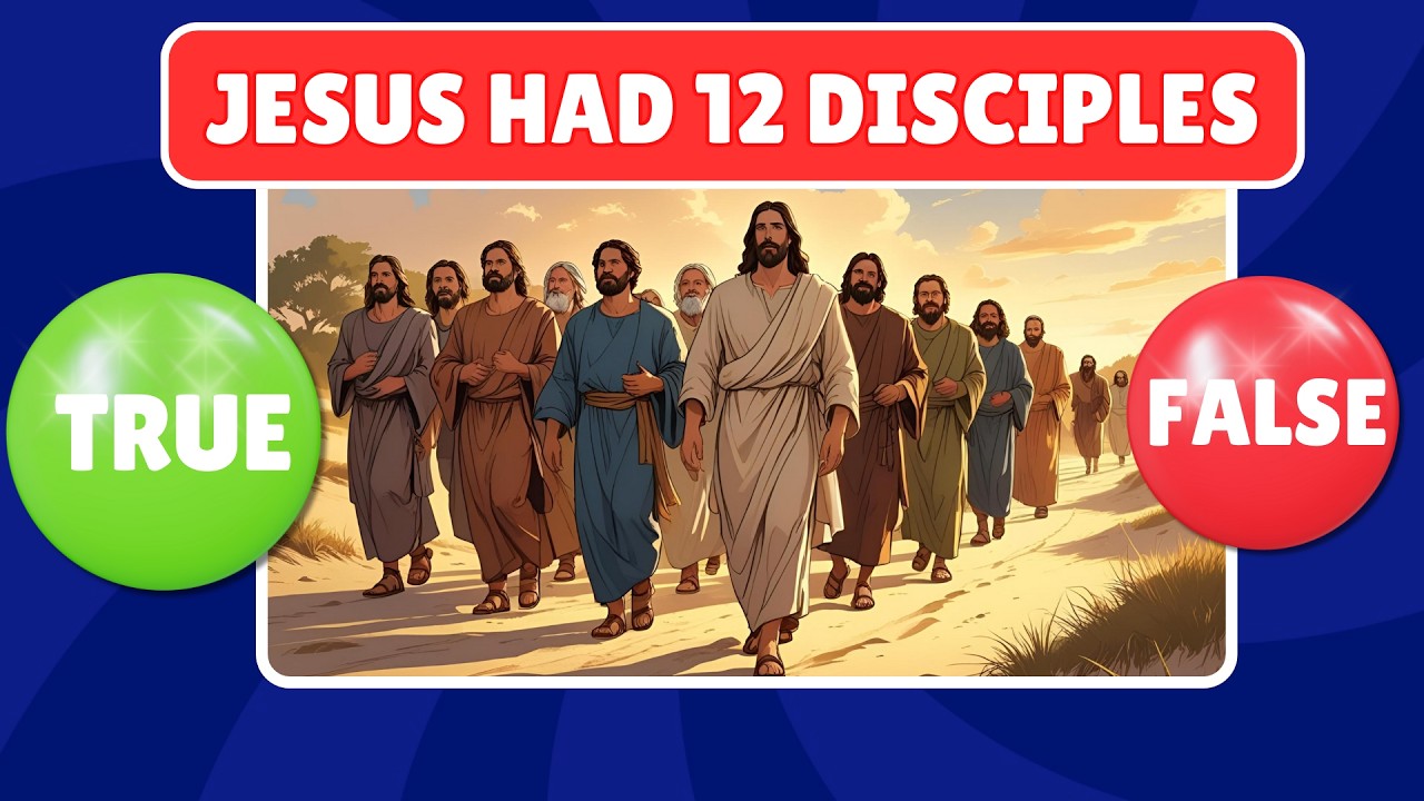 Bible quiz | for Kids -General Bible Trivia  Bible questions ( True/False)