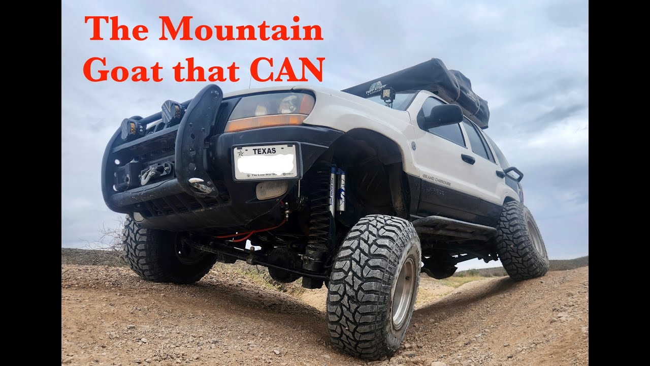 The Mountain Goat, JEEP WJ that CAN Climb Rocks.