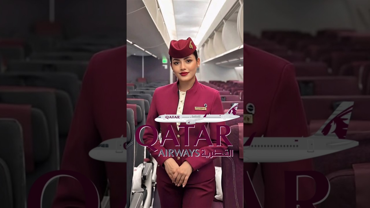 Beautiful Air Hostesses Uniform In World 2025 ✈️🌏 what's the best? #airhostess #flight #top10 #world