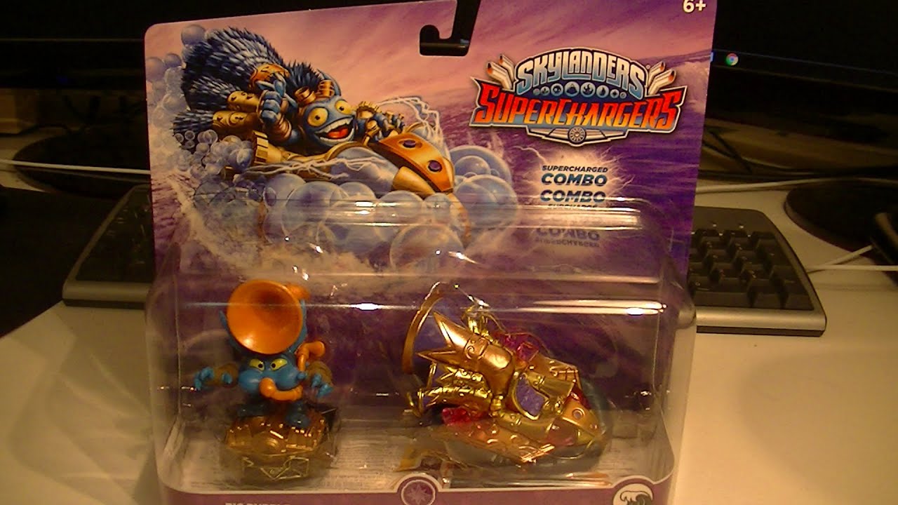 SKYLANDERS SUPERCHARGERS SODA SKIMMER COMBO PACK UNBOXING